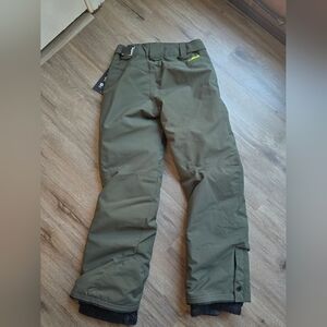O'Neill Green Boys Snowboarding Pants Size Small NWT